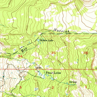 United States Geological Survey Cebolla, NM (1955, 62500-Scale) digital map