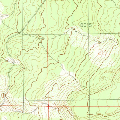United States Geological Survey Cebolla, NM (1983, 24000-Scale) digital map