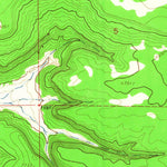 United States Geological Survey Cebollita Peak, NM (1964, 24000-Scale) digital map