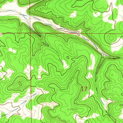 United States Geological Survey Cebollita Peak, NM (1964, 24000-Scale) digital map