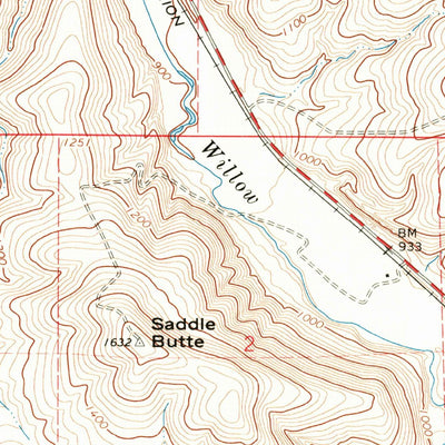 United States Geological Survey Cecil, OR (1968, 24000-Scale) digital map