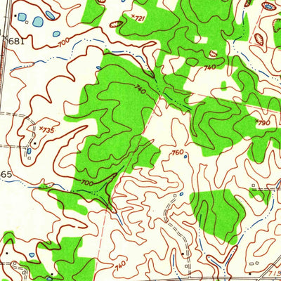 United States Geological Survey Cecilia, KY (1960, 24000-Scale) digital map