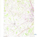 United States Geological Survey Cecilia, KY (1967, 24000-Scale) digital map