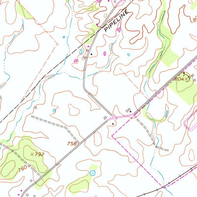 United States Geological Survey Cecilia, KY (1967, 24000-Scale) digital map