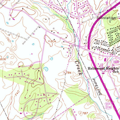 United States Geological Survey Cecilia, KY (1967, 24000-Scale) digital map