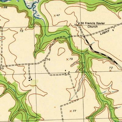 United States Geological Survey Cecilton, MD-DE (1944, 31680-Scale) digital map