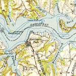 United States Geological Survey Cecilton, MD-DE (1951, 62500-Scale) digital map