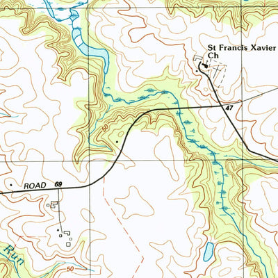 United States Geological Survey Cecilton, MD-DE (1993, 24000-Scale) digital map
