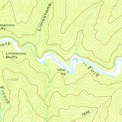 United States Geological Survey Cecilville, CA (1979, 24000-Scale) digital map
