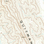 United States Geological Survey Cedar Arroyo, TX (1972, 24000-Scale) digital map
