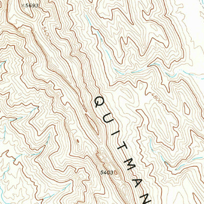 United States Geological Survey Cedar Arroyo, TX (1972, 24000-Scale) digital map