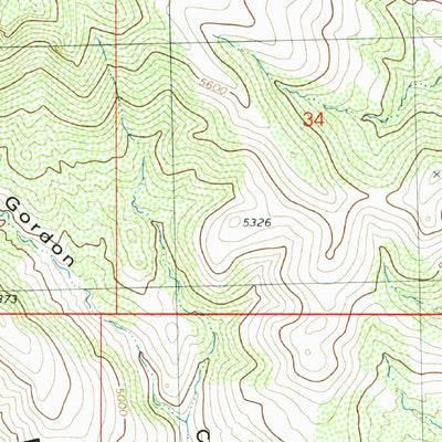 United States Geological Survey Cedar Basin, AZ (1980, 24000-Scale) digital map