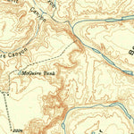 United States Geological Survey Cedar Bend, TX (1950, 24000-Scale) digital map