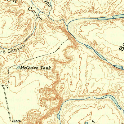 United States Geological Survey Cedar Bend, TX (1950, 24000-Scale) digital map