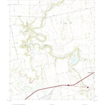 United States Geological Survey Cedar Bend, TX (2019, 24000-Scale) digital map