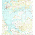 United States Geological Survey Cedar Bluff, AL (1967, 24000-Scale) digital map