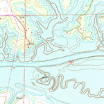 United States Geological Survey Cedar Bluff, AL (1967, 24000-Scale) digital map