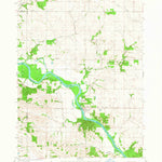 United States Geological Survey Cedar Bluff, IA (1965, 24000-Scale) digital map