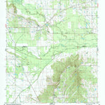 United States Geological Survey Cedar Bluff, MS (1987, 24000-Scale) digital map