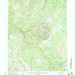 United States Geological Survey Cedar Breaks, UT (1958, 62500-Scale) digital map