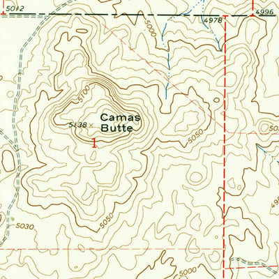 United States Geological Survey Cedar Butte, ID (1964, 24000-Scale) digital map