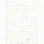 United States Geological Survey Cedar Butte, ND (1974, 24000-Scale) digital map
