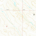 United States Geological Survey Cedar Butte, ND (1974, 24000-Scale) digital map