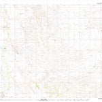 United States Geological Survey Cedar Butte, SD (1981, 25000-Scale) digital map