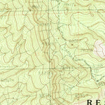 United States Geological Survey Cedar Canyon, NM (1983, 24000-Scale) digital map