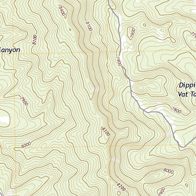 United States Geological Survey Cedar Canyon, NM (2020, 24000-Scale) digital map
