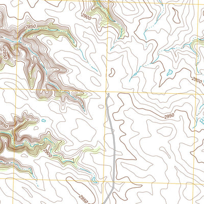 United States Geological Survey Cedar Canyon, SD (2012, 24000-Scale) digital map