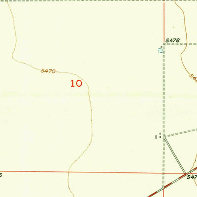 United States Geological Survey Cedar City NW, UT (1950, 24000-Scale) digital map