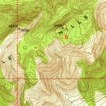 United States Geological Survey Cedar City NW, UT (1950, 24000-Scale) digital map