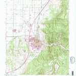 United States Geological Survey Cedar City, UT (1950, 24000-Scale) digital map