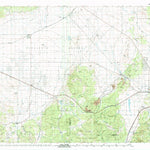United States Geological Survey Cedar City, UT (1982, 100000-Scale) digital map