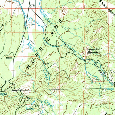 United States Geological Survey Cedar City, UT (1982, 100000-Scale) digital map