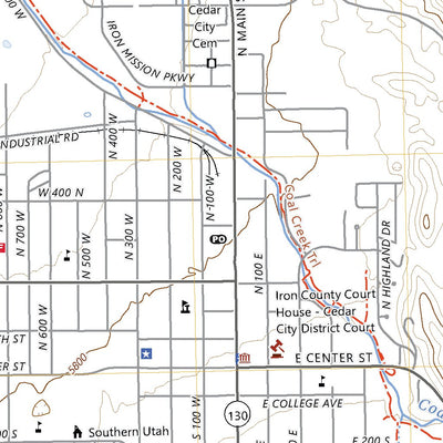 United States Geological Survey Cedar City, UT (2023, 24000-Scale) digital map