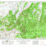 United States Geological Survey Cedar City, UT-AZ (1953, 250000-Scale) digital map