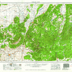 United States Geological Survey Cedar City, UT-AZ (1958, 250000-Scale) digital map