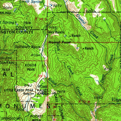 United States Geological Survey Cedar City, UT-AZ (1958, 250000-Scale) digital map