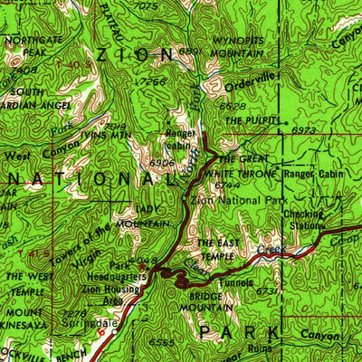 United States Geological Survey Cedar City, UT-AZ (1958, 250000-Scale) digital map