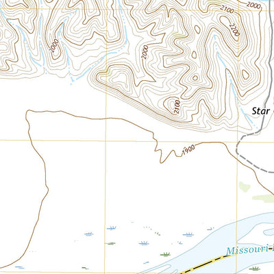 United States Geological Survey Cedar Coulee, MT (2020, 24000-Scale) digital map