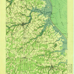 United States Geological Survey Cedar Creek, DE (1918, 62500-Scale) digital map