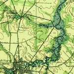 United States Geological Survey Cedar Creek, DE (1918, 62500-Scale) digital map