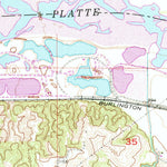 United States Geological Survey Cedar Creek, NE (1956, 24000-Scale) digital map