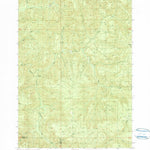 United States Geological Survey Cedar Creek, OR (1990, 24000-Scale) digital map