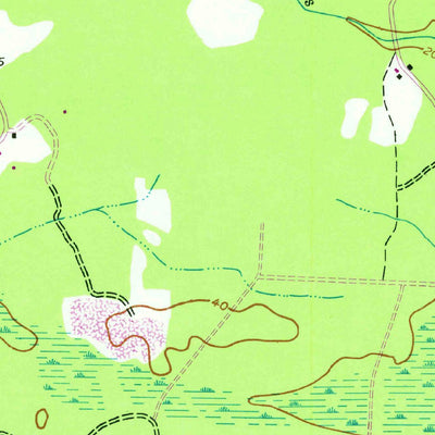 United States Geological Survey Cedar Creek, SC (1942, 24000-Scale) digital map