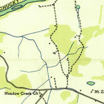 United States Geological Survey Cedar Creek, TN (1935, 24000-Scale) digital map