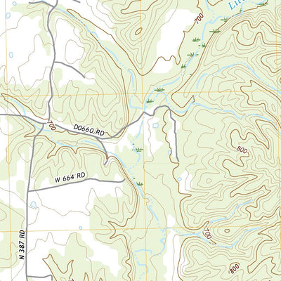 United States Geological Survey Cedar Crest, OK (2022, 24000-Scale) digital map