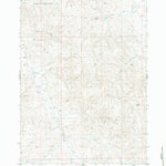 United States Geological Survey Cedar Draw, WY (1982, 24000-Scale) digital map